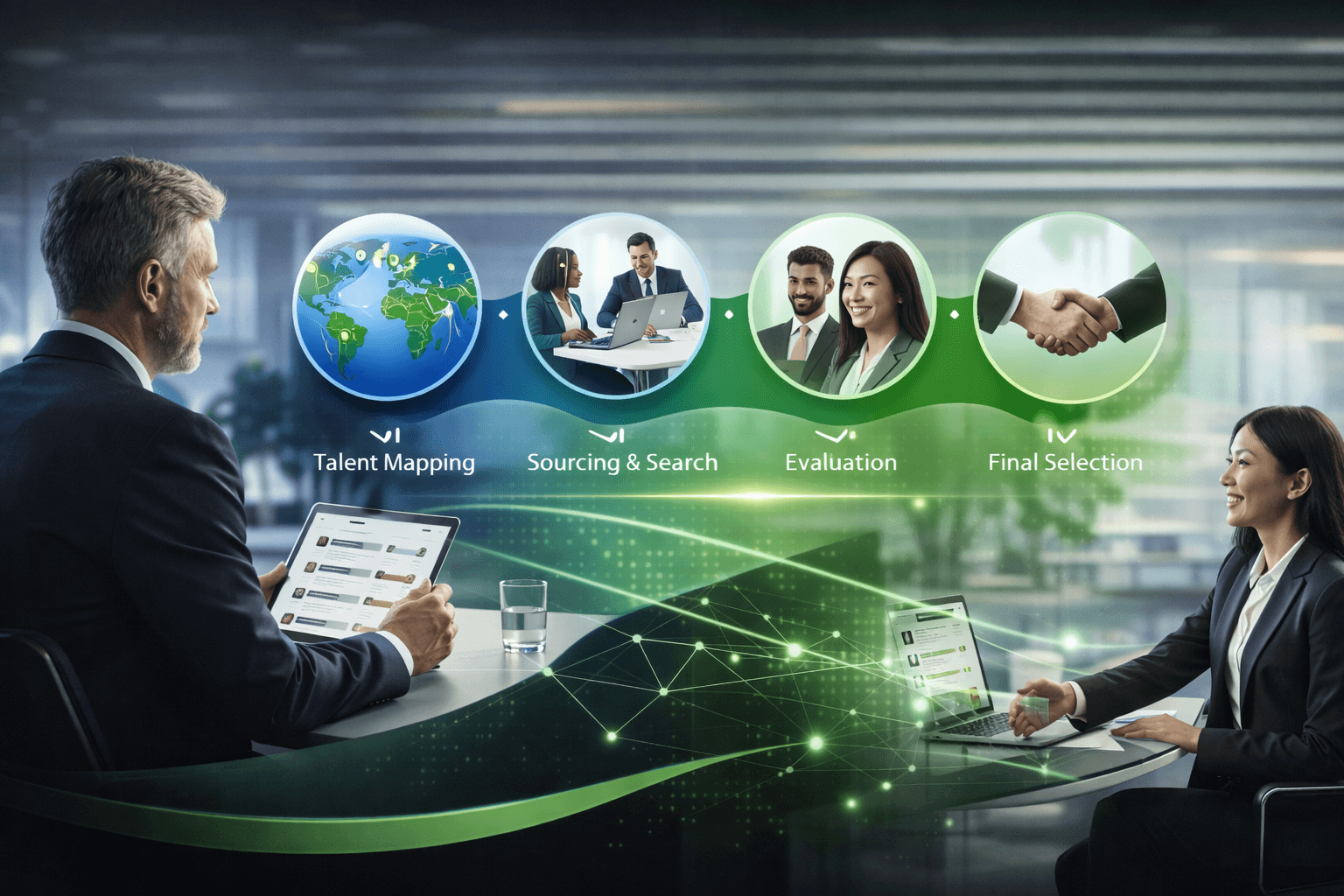 Strategic recruitment illustration