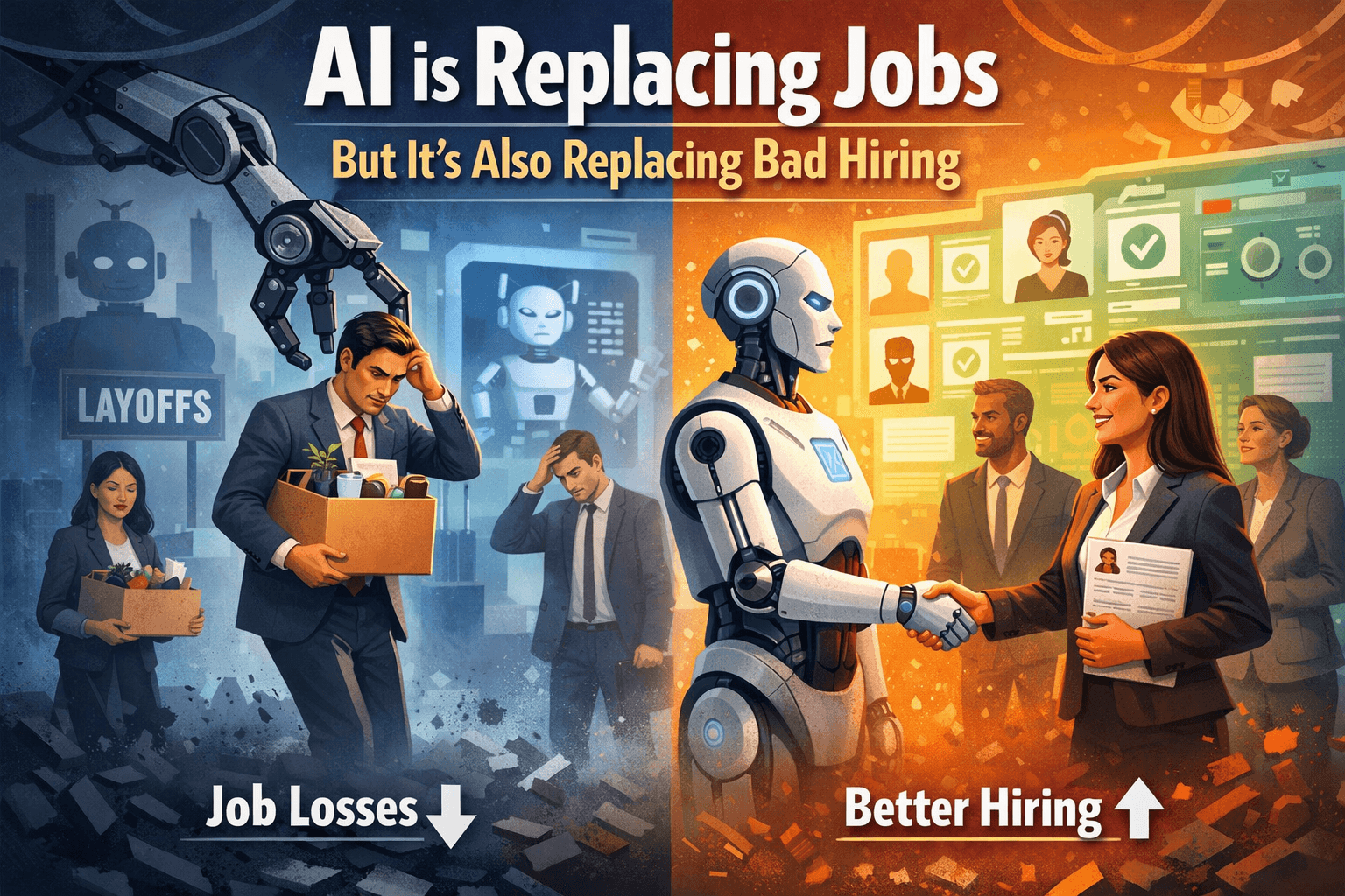AI Is Replacing Jobs — But It’s Also Replacing Bad Hiring