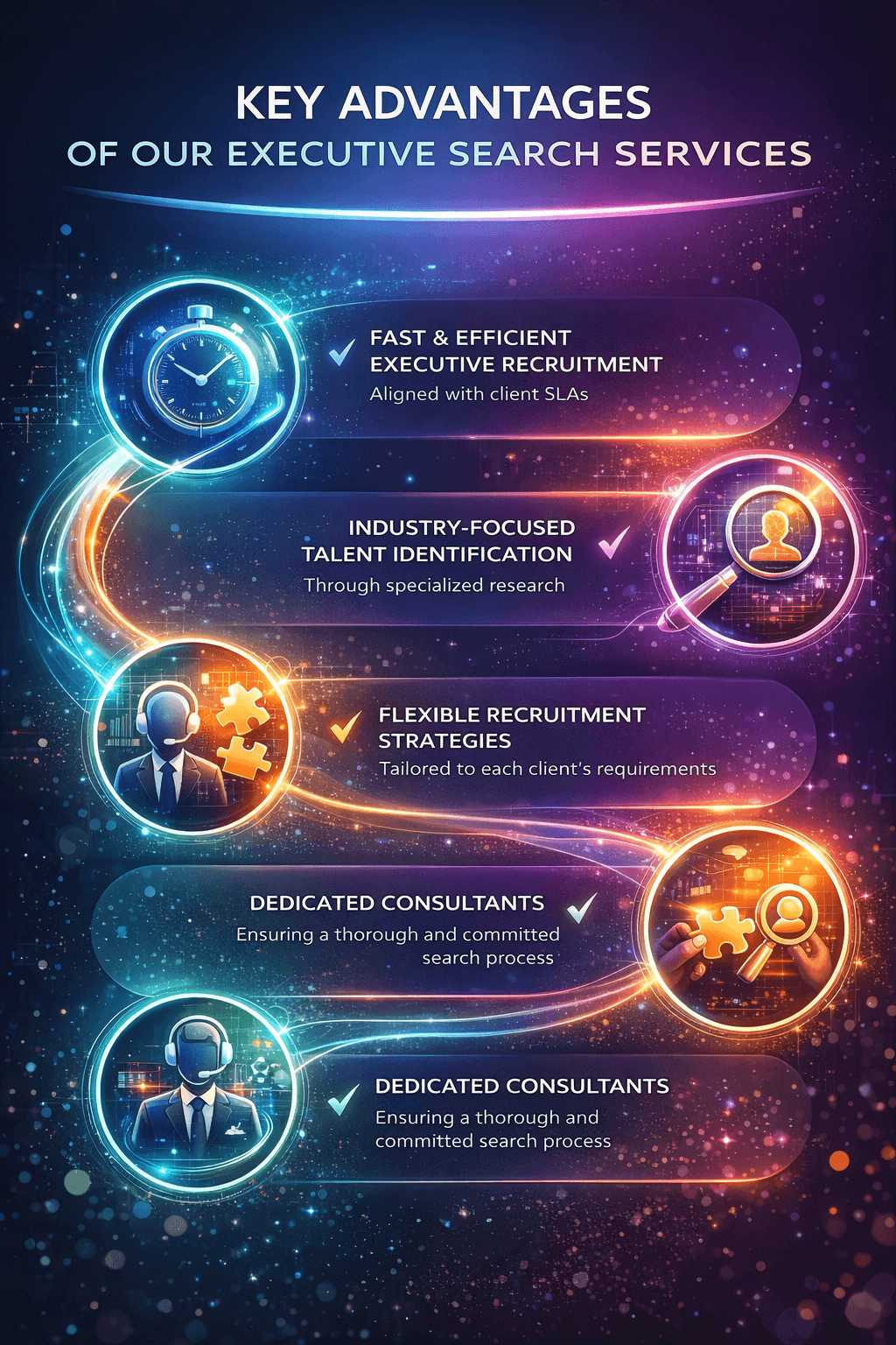 Executive Search and Selection services