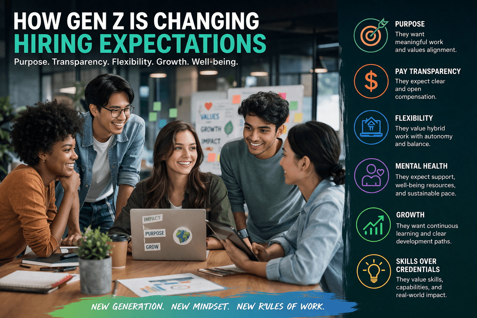 How Gen Z Is Changing Hiring Expectations