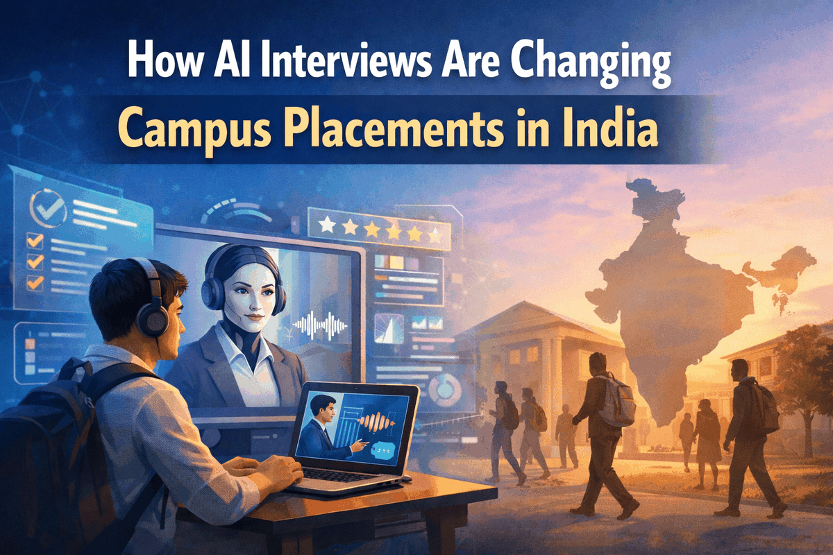 How AI Interviews Are Changing Campus Placements in India