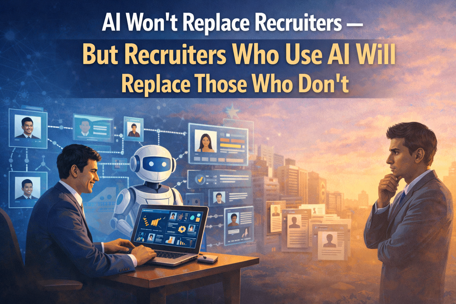AI Won't Replace Recruiters — But Recruiters Who Use AI Will Replace Those Who Don't